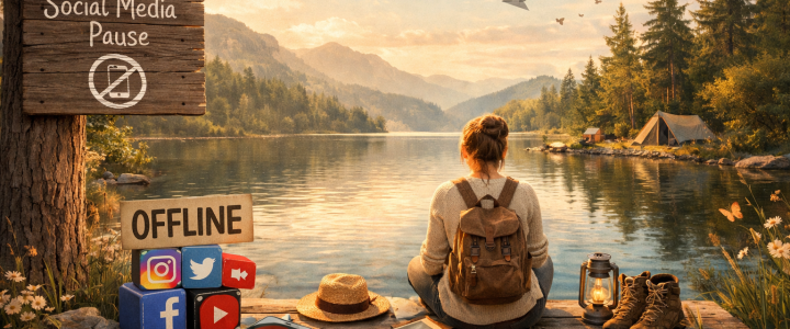 Auszeit Social Media