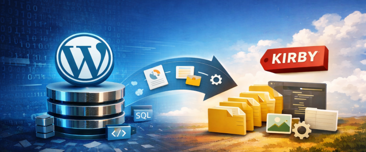 Kirby statt Wordpress